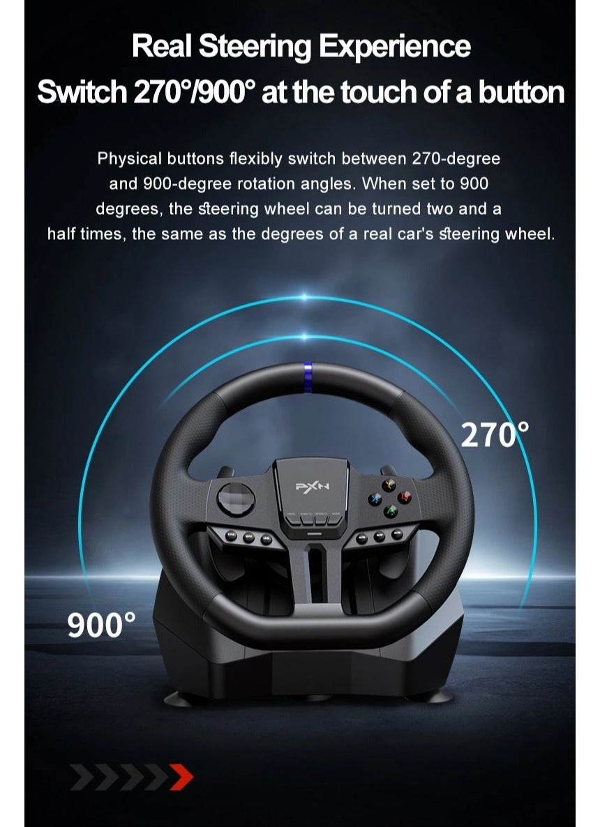 V9 Gen 2 Racing Wheel & Pedals - PC/Xbox/PS4/Switch