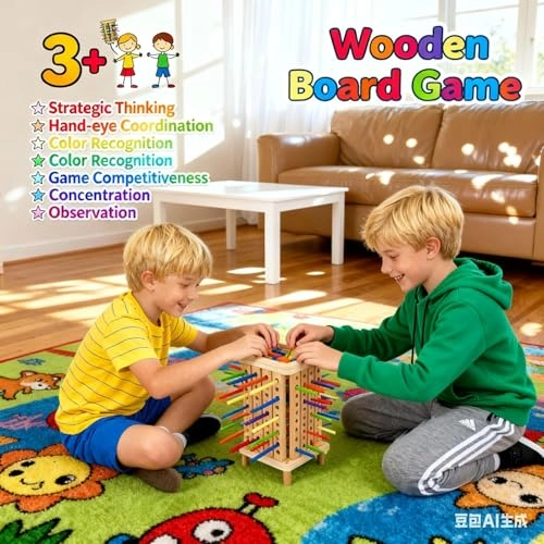 Wooden Board Game - 3 years and up