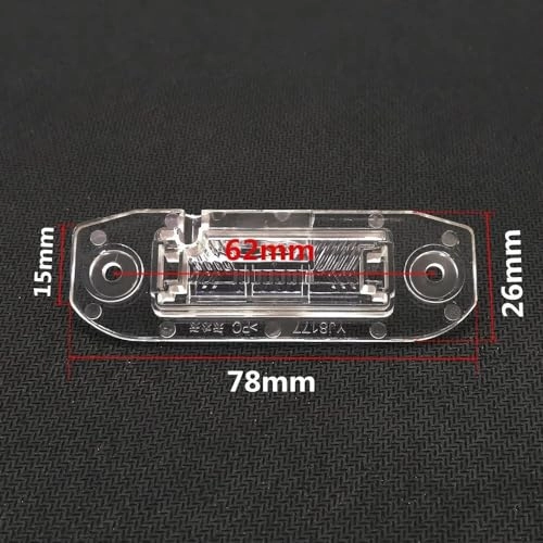 Rear View Camera Bracket - 1 Piece License Plate Mount