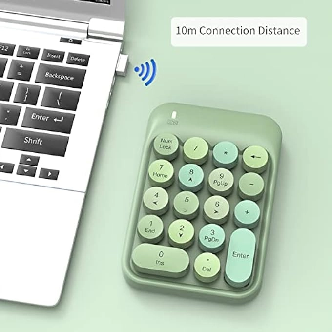 Mechanical Numpad - Programmable Wireless 2.4G Bluetooth 5.0 Wired USB-C