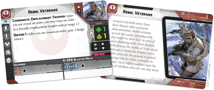 Star Wars Legion: Rebel Veterans Expansion