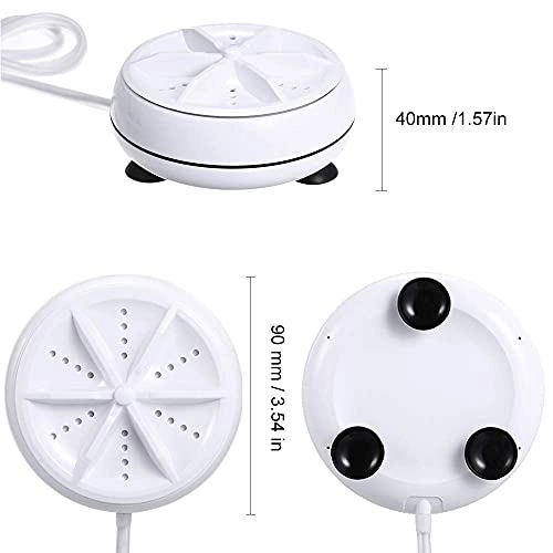 Mini Washing Machine Portable Personal Rotating Turbine Capacity ‎1 Kilograms