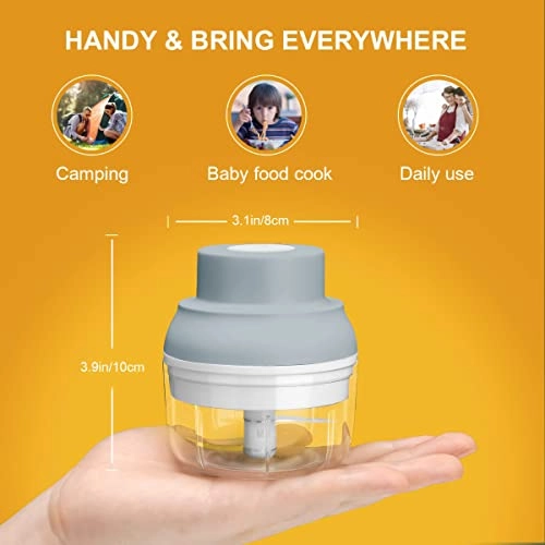 mini garlic chopper - 100ML 45 watts