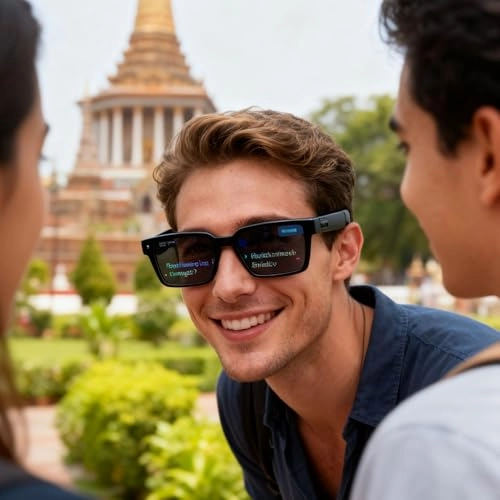 AI Translation Smart Glasses - Bluetooth 5.4 Polarized
