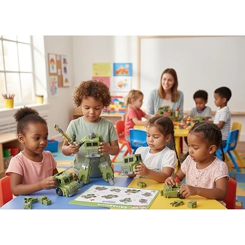 Disassembly Hero - Military Robot 4-IN-1