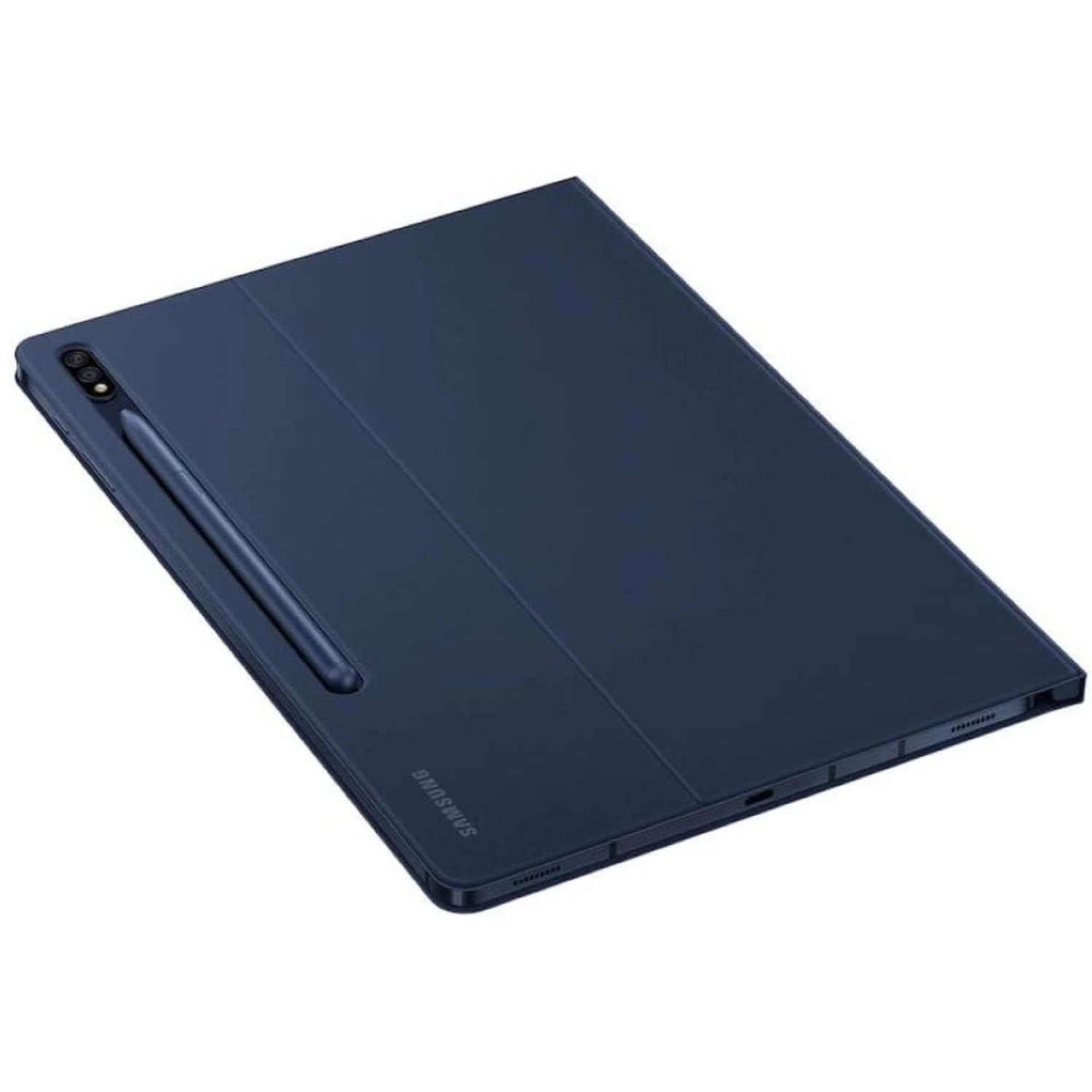 Book Cover with S Pen Holder for Galaxy Tab S7+ Lite