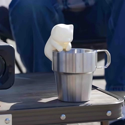 Mini Food Cooling Fan - Cat-Shaped 3.14" USB-C Rechargeable Waterproof