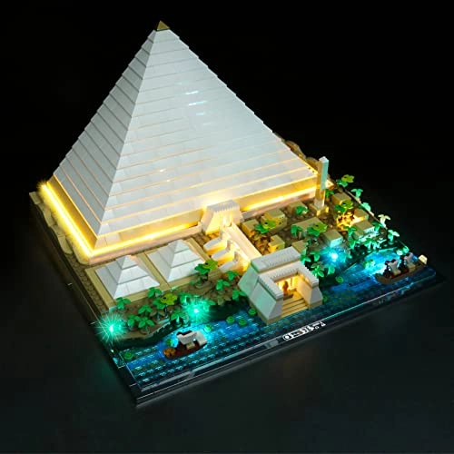 LED Lighting Kit - Compatible with Lego 21058 Lights Only