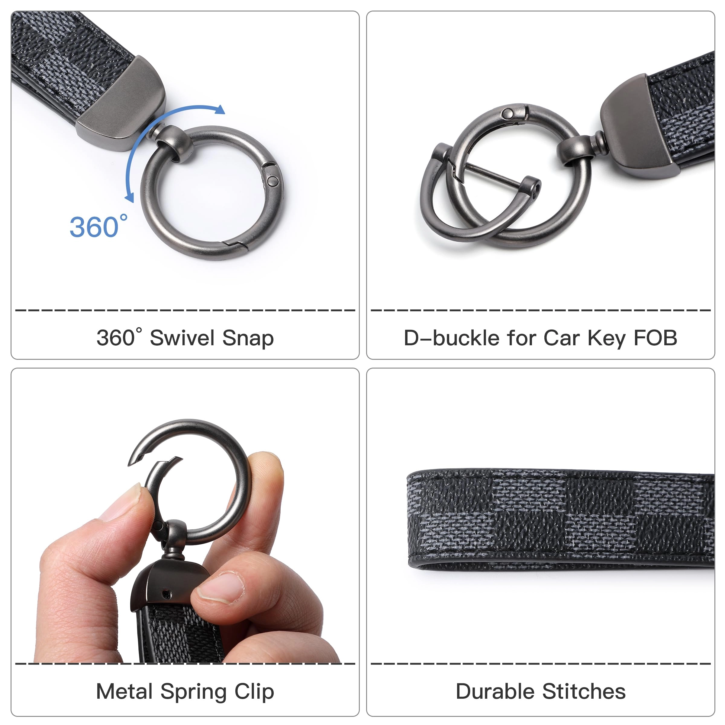 Leather Keychain - Character
