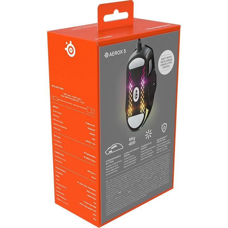 Aerox 5 Gaming Mouse - Wired