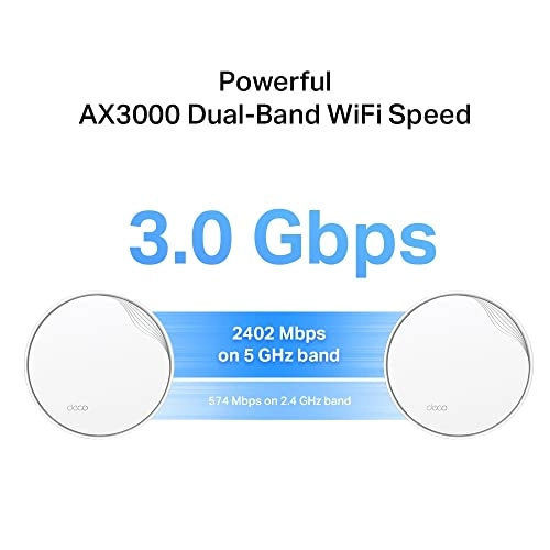 DECO X50-POE - Wi-Fi 6 Pack of 3