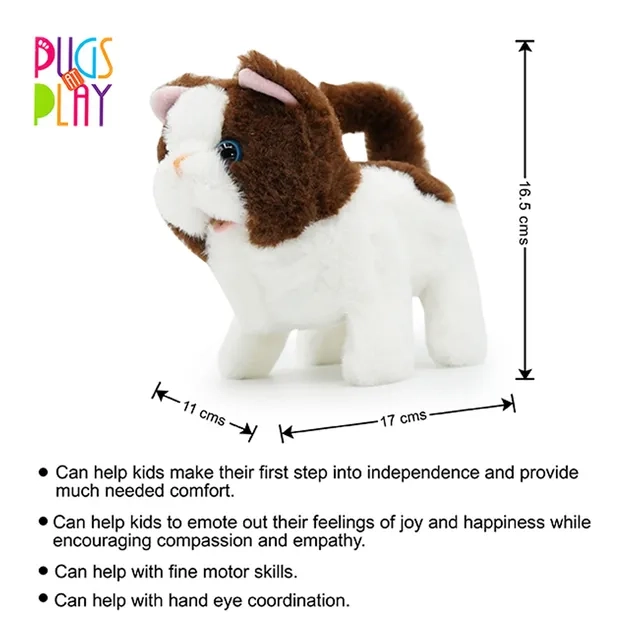 Battery Operated Walking Pet Bella - 6.5-Inch