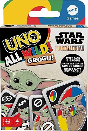 UNO All Wild Grogu - Card Game