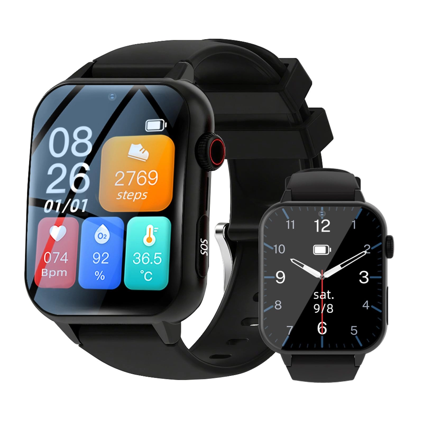 Fall Detection Watch for Elderly ABS+PC