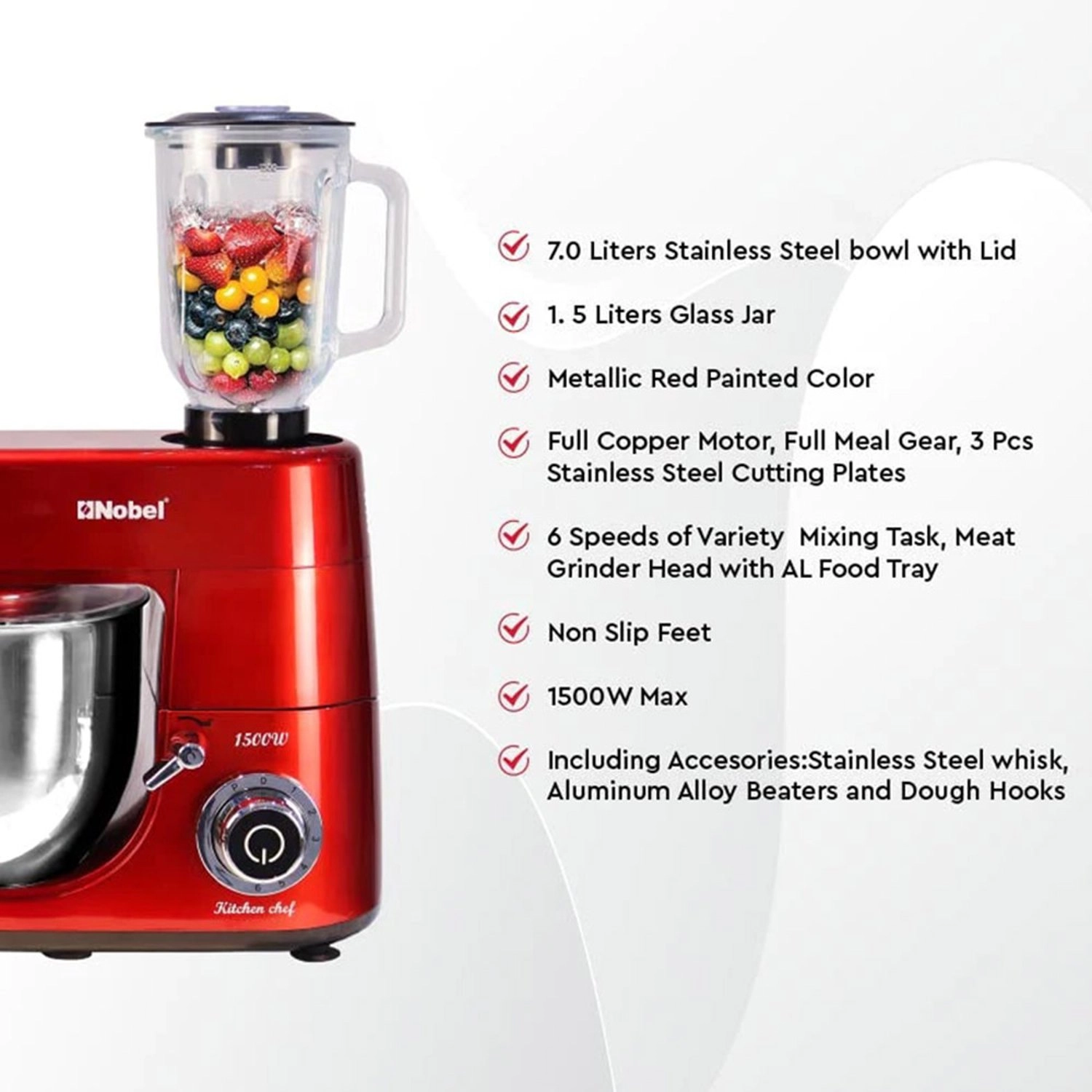 NBM100S - 7.0 Liter(s) 1500 Watt