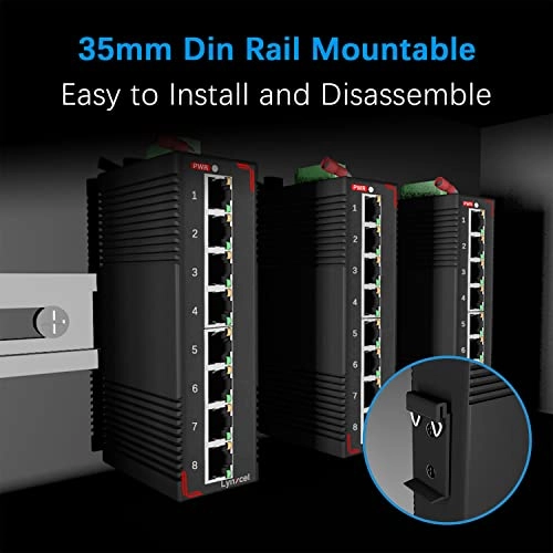 8 Port PoE Gigabit Switch 8-Ports