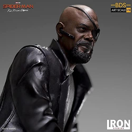 Nick Fury - Spider-Man Far From Home - BDS Art Scale 1/10 Polystone (B07YZ9MSJF)