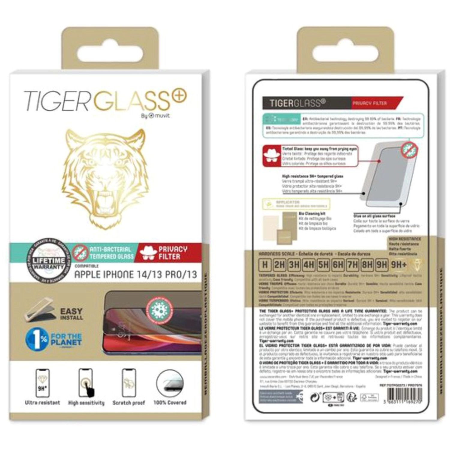 Privacy Screen Protector for iPhone 14