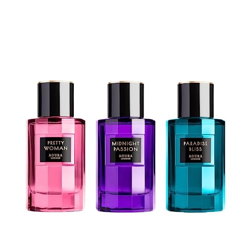 Midnight Passion - Eau de Parfum 100ml + Pretty Woman - Eau de Parfum 100ml + Paradise Bliss - Eau de Parfum 100ml