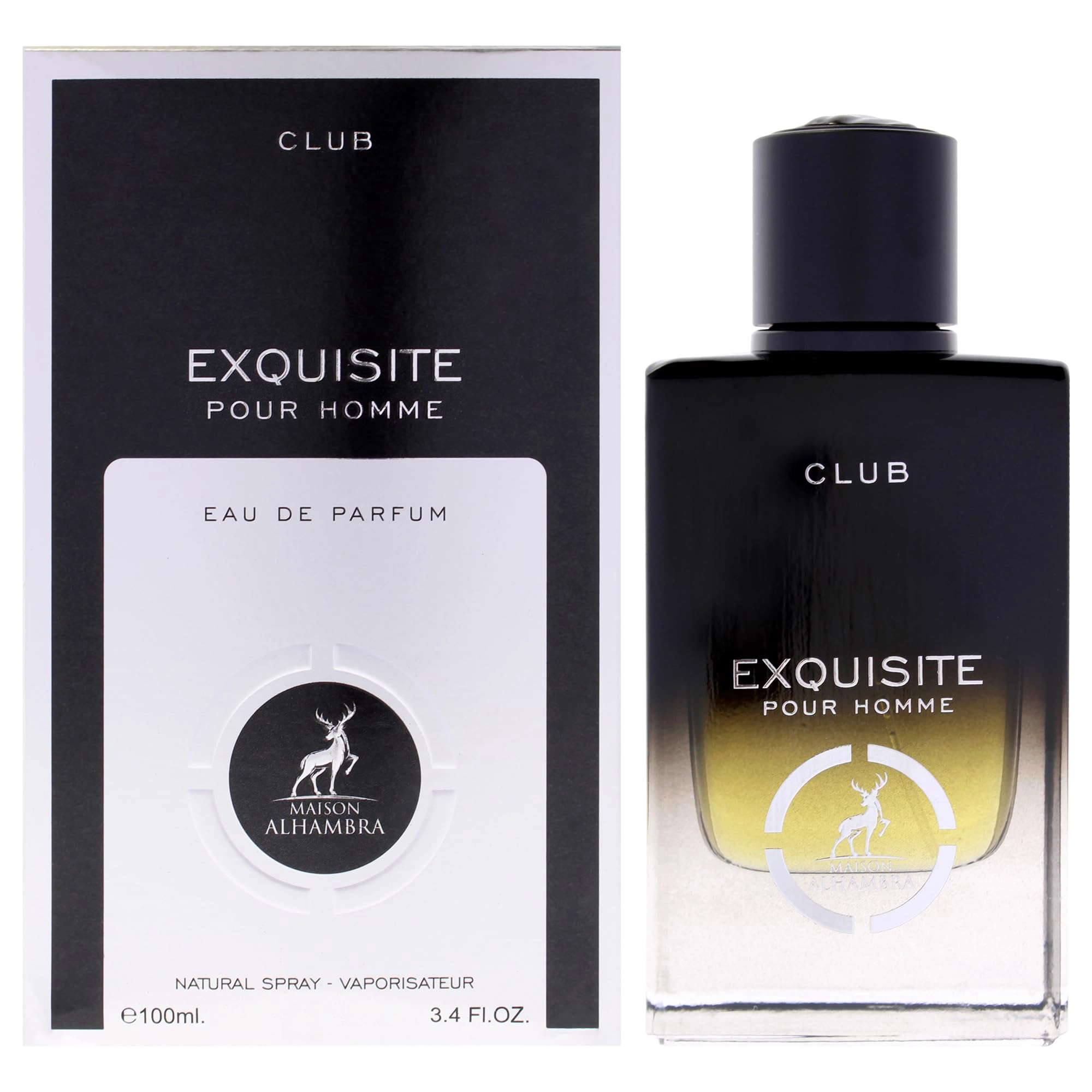Maison Alhambra Exquisite Club Pour Homme Eau de Parfum - 100ml