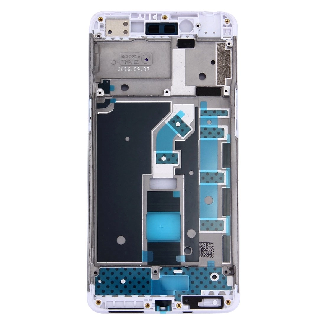 LiyFiai Front Housing LCD Frame Bezel Plate for OPPO A37 - White