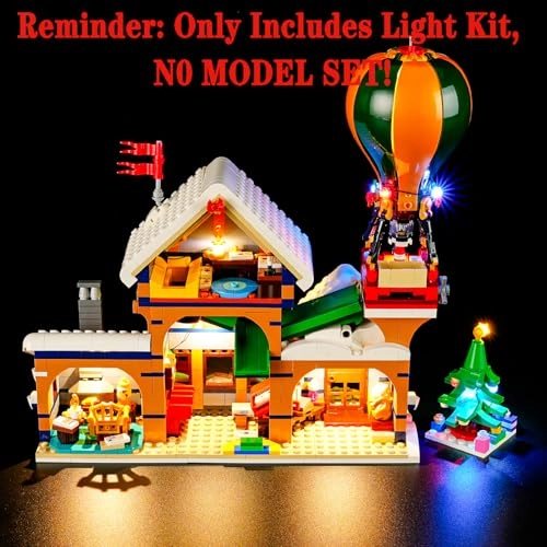 LED Light Set for LEGO Santa's Post Office 10339