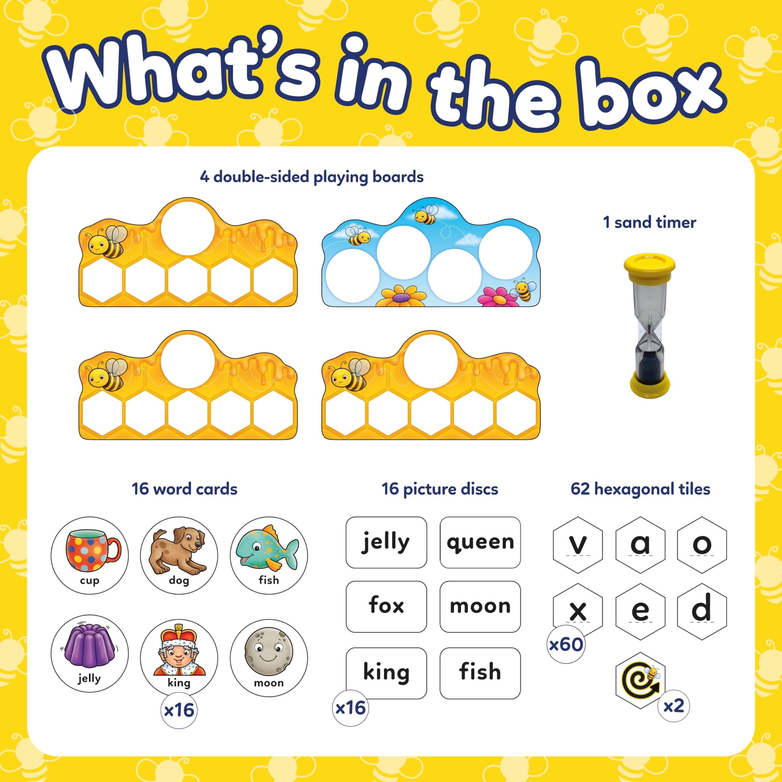 Buzz Words Spelling Game - Suitable for 5 years and above