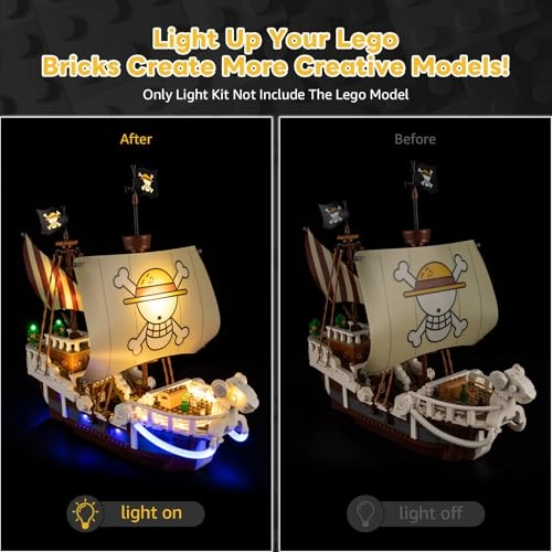LED lighting set - Compatible with Lego 75639 Touch Version