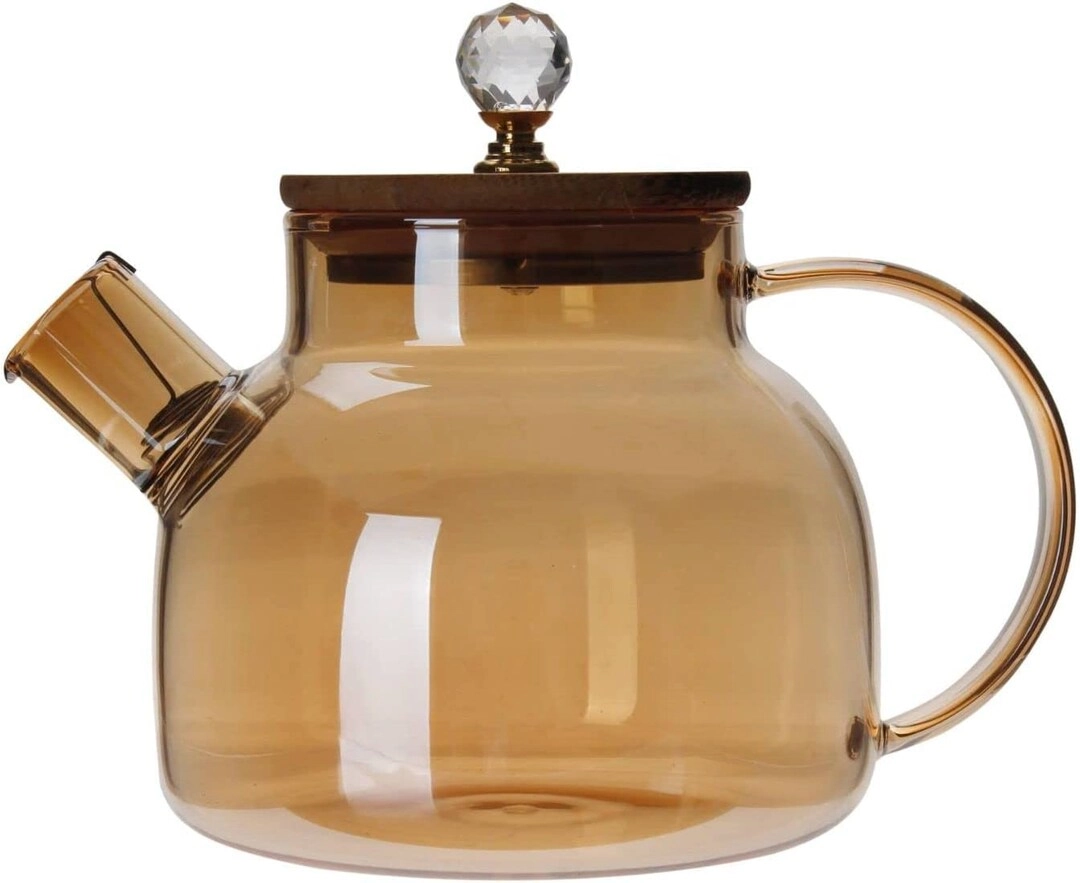 Glass Teapot - Borosilicate glass 1 Litre
