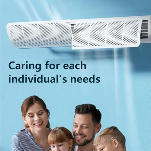 Three-in-One Air Conditioner Deflector - 60-93 cm Adjustable 180°