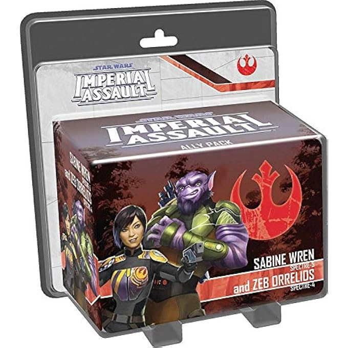 Asmodee Star Wars: Imperial Assault: Sabine Wren and Zeb Orrel (Ally)