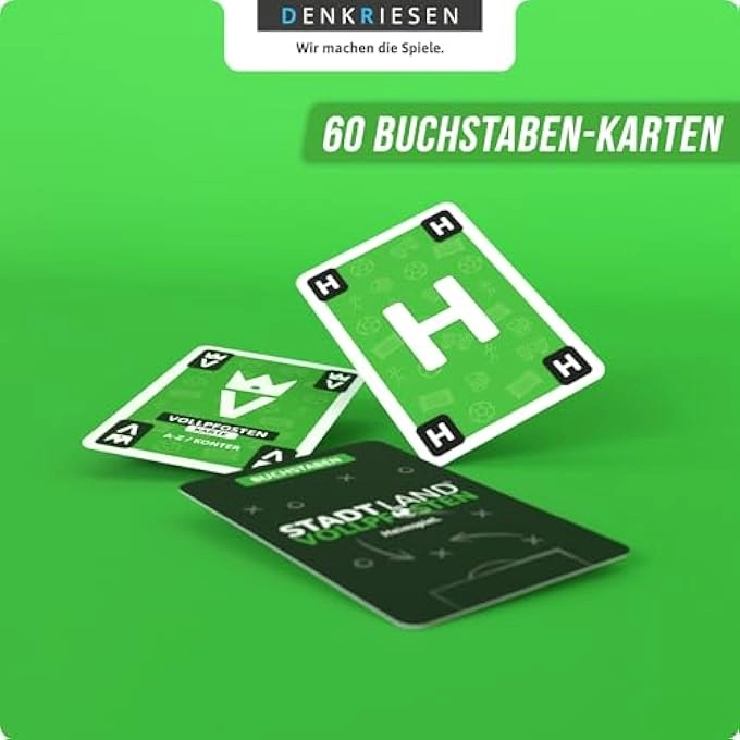 STADT LAND VOLLPFOSTEN: Football Edition - Card Game