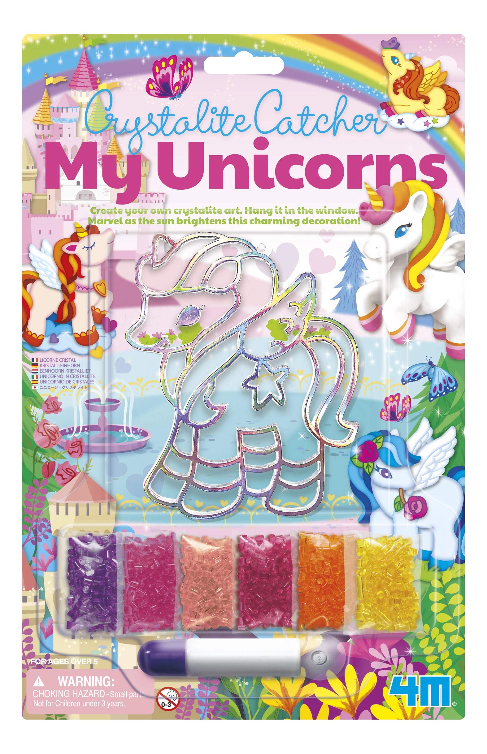 4M My Unicorns Crystalite Catcher Craft Kit - 8+ years 12 pcs