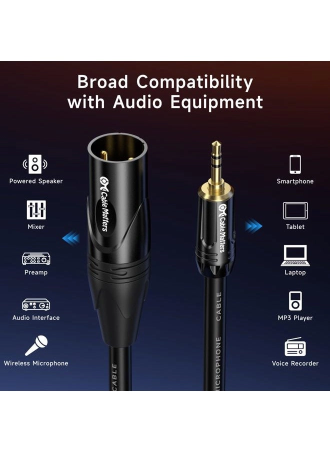 3.5mm to XLR Cable - 3.048 meter