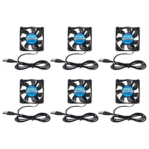 AITIAO Brushless Cooling Fan - 6Pcs 50mm