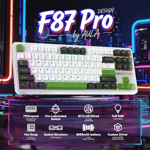 F87 Pro - Wired/Wireless