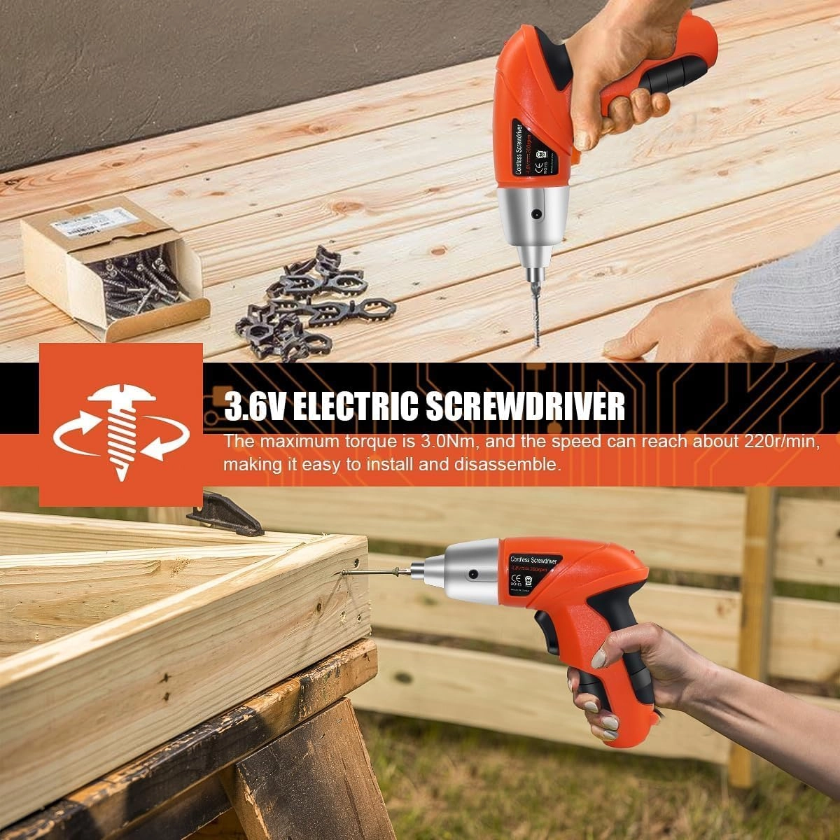 Cordless Drill Machine - 1300 mAh