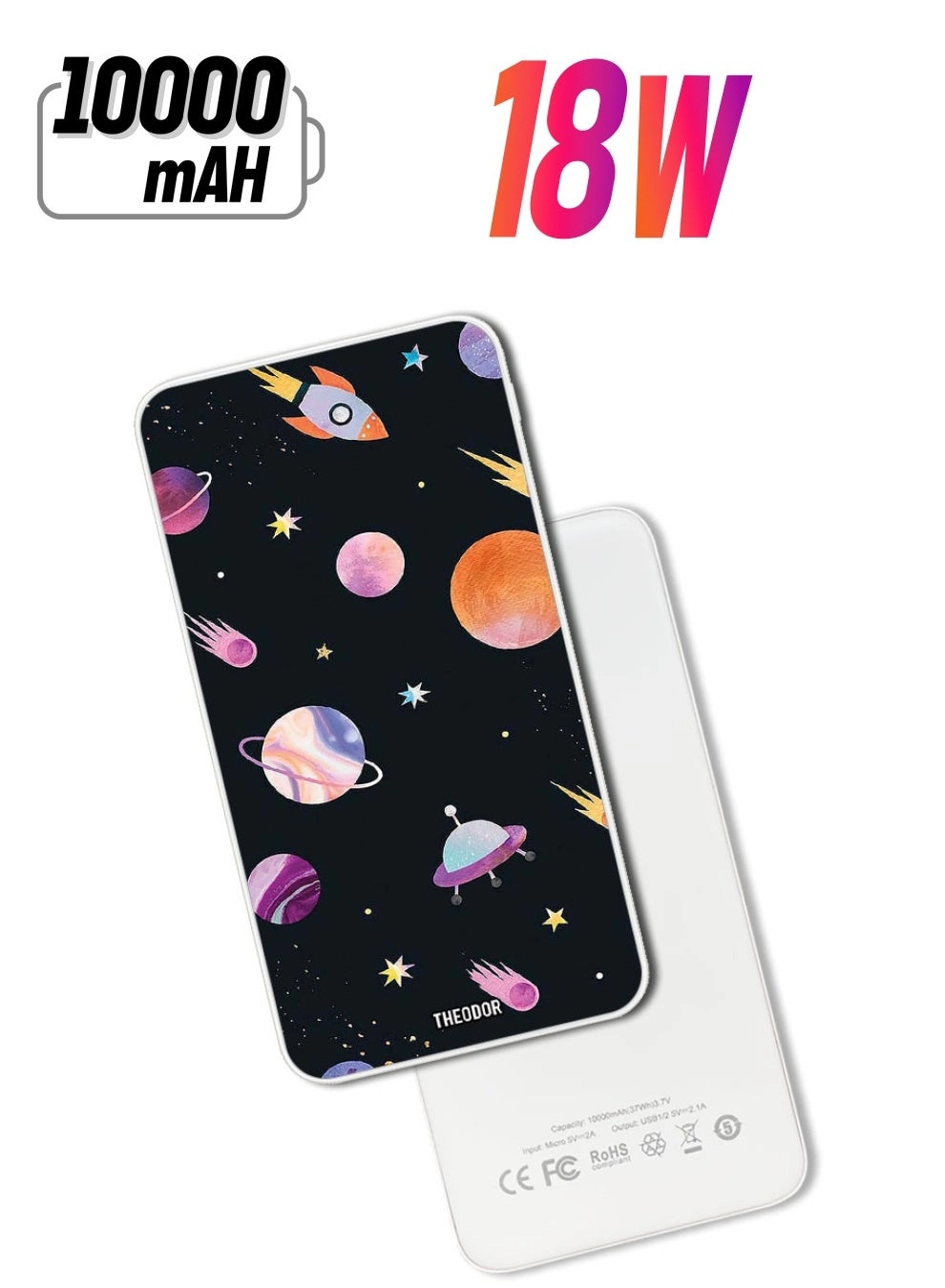 Theodor PPBA454 - 10000mAh 18W