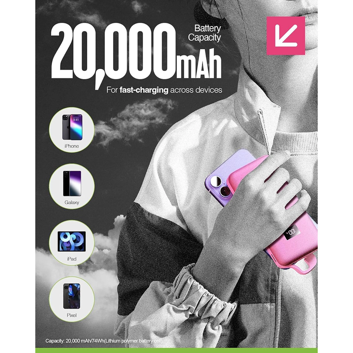 Eco Integrated Max - 20000mAh 20W