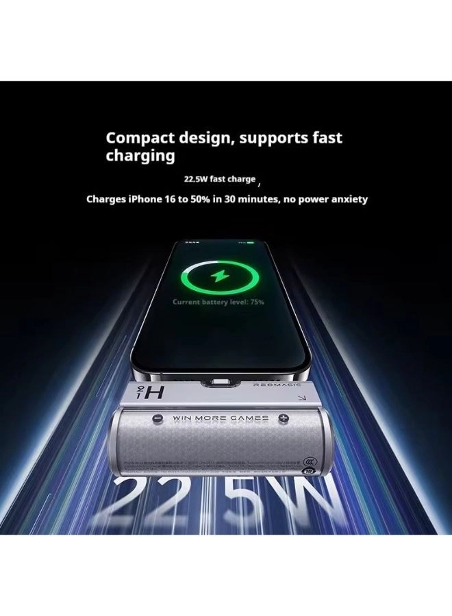 Mini Power Bank - 5000mAh 22.5W Fast Charging