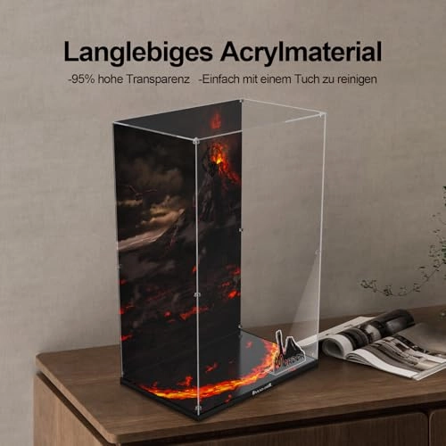 Acrylic Display Case for LEGO 10333 The Lord of the Rings: Barad-dür
