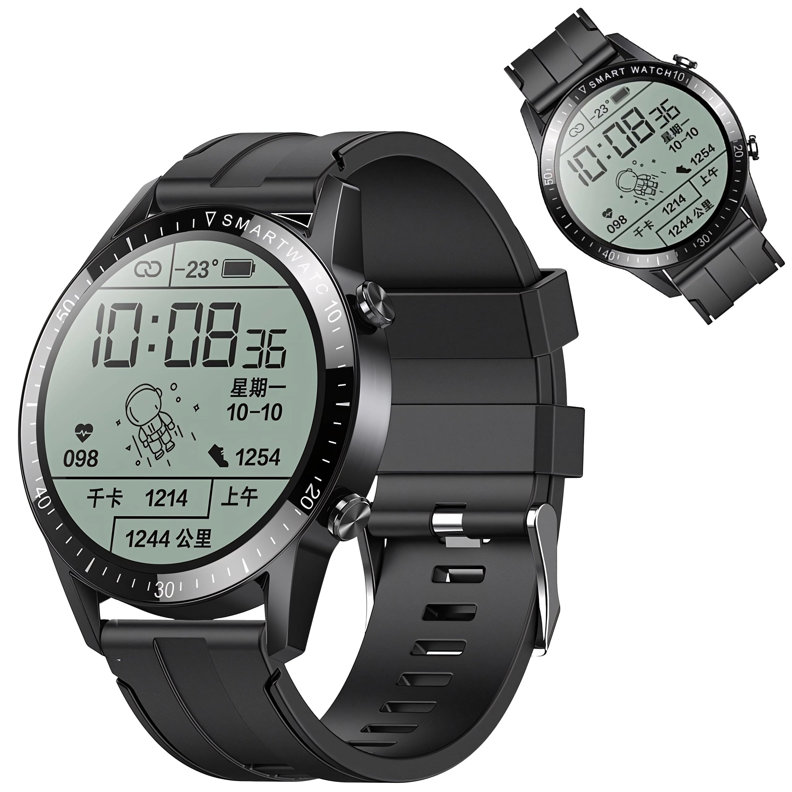 Retoo Smart Watch Plastic Silicone GPS