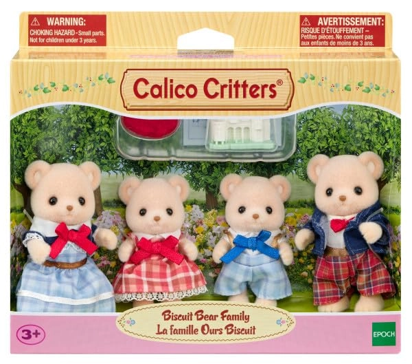 Biscuit Bear - Animal - 3+ years 4 pcs (CC2274)