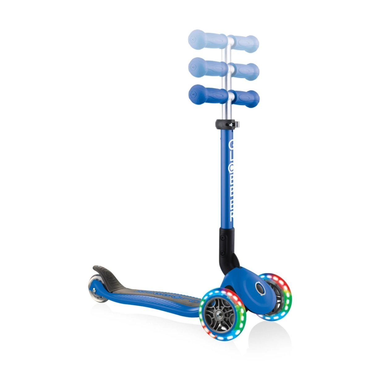 Junior 3-Wheel Kick Scooter – LED Foldable