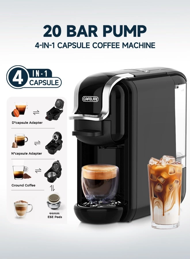 4-in-1 Capsule Coffee Machine - 19 bar (AC-514)