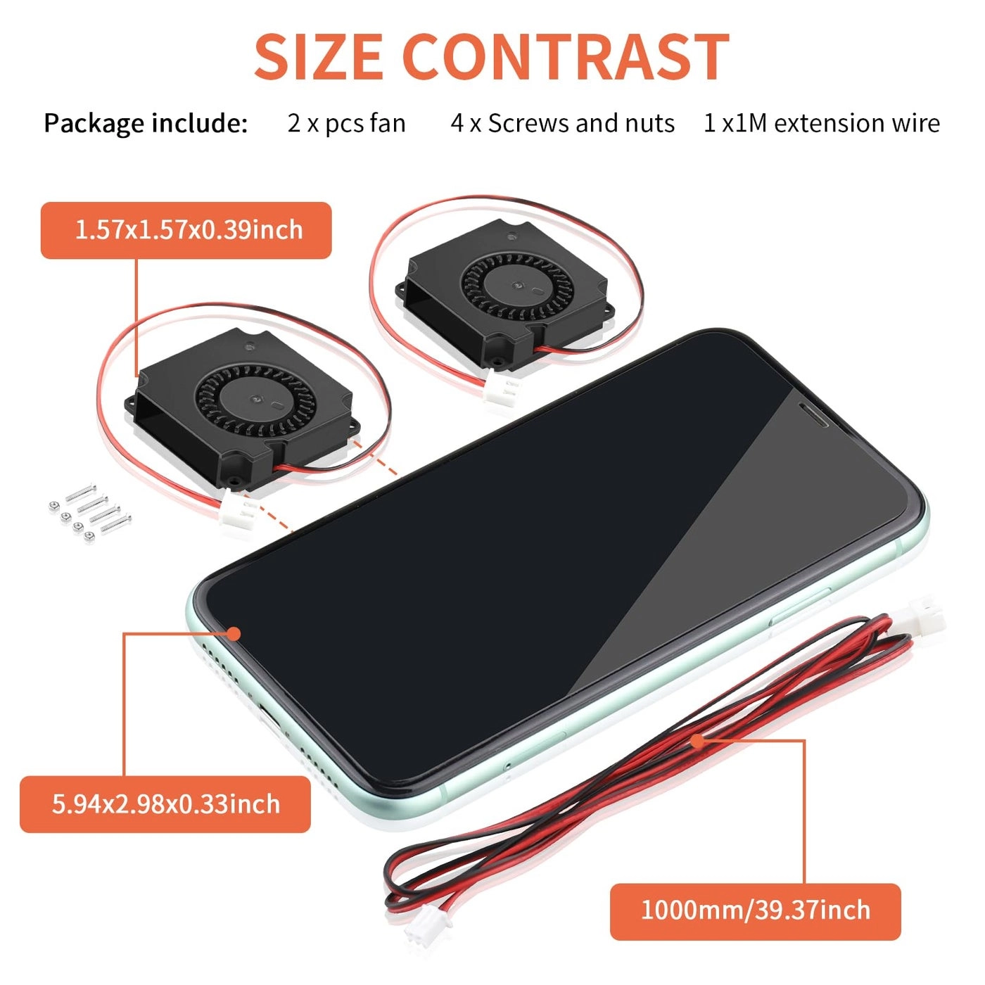 4010 - 2Packs 40mm x 10mm Pack