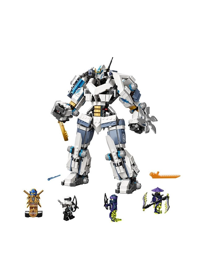 NINJAGO Zane's Titan Mech Battle (71738) - Jay Legacy Zane Ghost Warriors