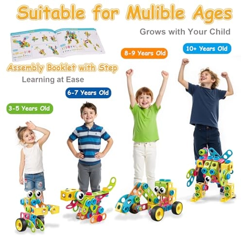 Building Blocks STEM Toys - 199 pcs