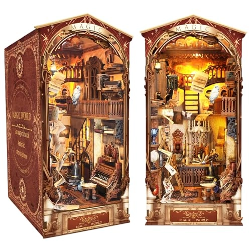 Book Nook Kit - Animal, Beach, Christmas, Fantasy, Floral, Forest, Halloween, Movie, Music, Princess 1:24