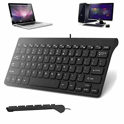 Slim Portable USB Keyboard - Wired